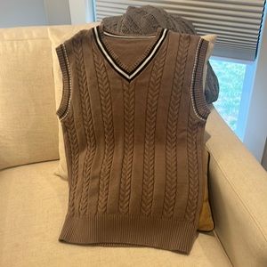 Like ne. Never worn. Shein sweater vest. Size small